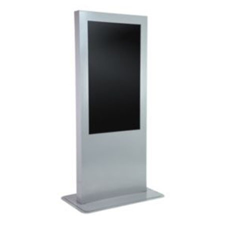 Peerless PeerCare KP555-AB 55" Landscape Kiosk Enclosure, Black