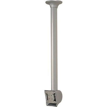 Peerless LCD Ceiling Mount with Cord Management Covers, 18-30" Length, Silver