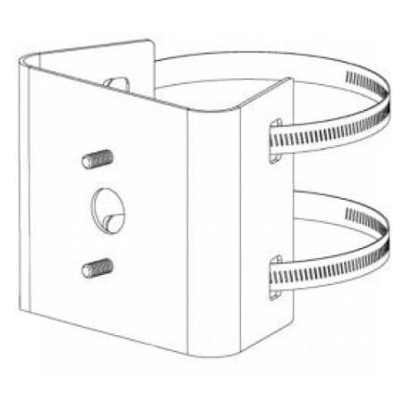 Pelco  OUTDOOR POLEMOUNT WHITE  FR EVOLUTN 5M 360 CAMERA