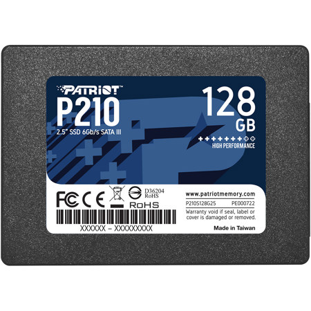 Patriot P210 128GB SATA III 2.5" Internal SSD