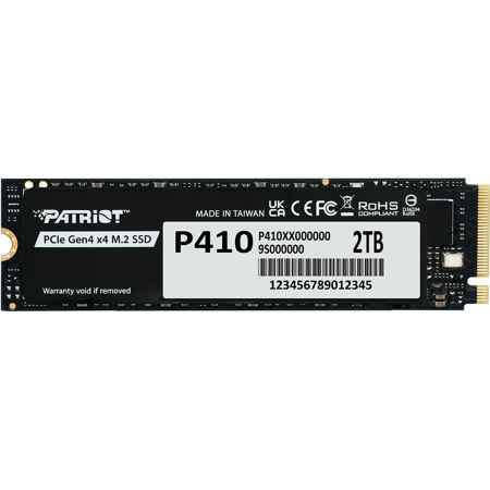 Patriot P410 NVMe PCIe Gen 4.0 x4 M.2 2280 Internal SSD 2TB