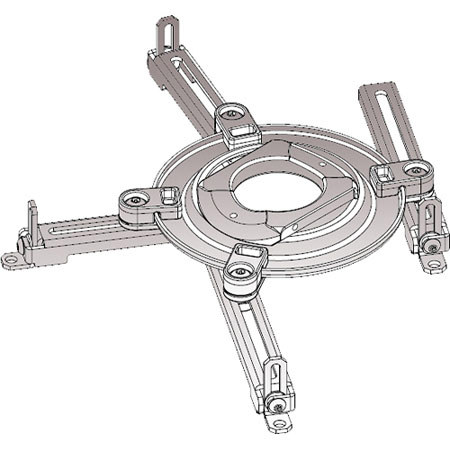 Peerless Projector Adapter Plate for Vector PRO/Vector PRO+, Silver