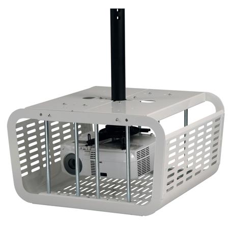 Peerless Projector Enclosure for Multimedia Projectors Upto 11" H x 20" W, White