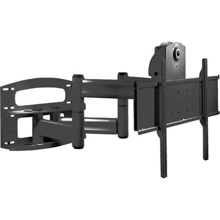 Peerless Articulating Dual Arm with Vertical Adjustment for 42-95" Screen, Black