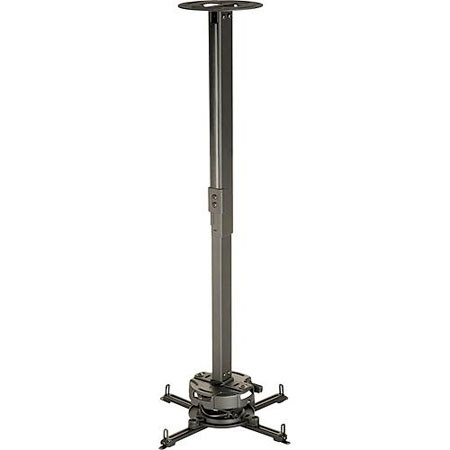 Peerless Adjustable Projector Ceiling Mount Kit, Black