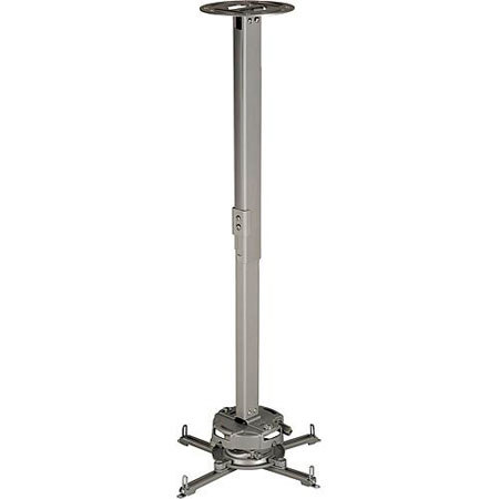 Peerless Adjustable Projector Ceiling Mount Kit, Silver