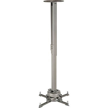Peerless PRS-EXC Adjustable Projector Ceiling Mount Kit, Silver