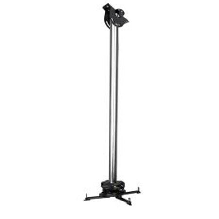 Peerless Modular 1m (3.28') PRSS Ceiling Mount Kit, Chrome