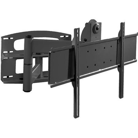Peerless Articulating Wall Arm with Vertical Adjustment, Black