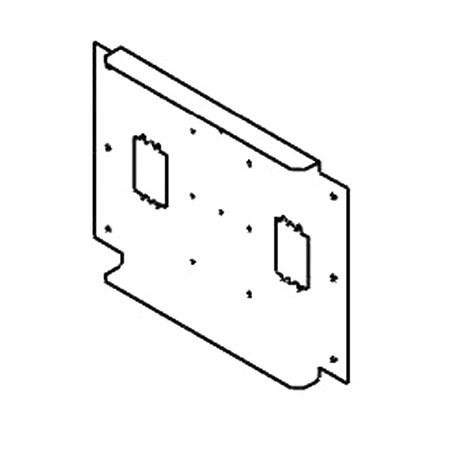 Peerless Interior/Exterior Wall Mounting Plate for Mounting 16" on Center
