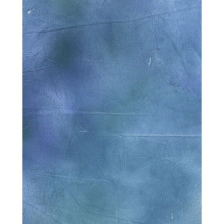 Photoflex Marble Series, 10' x 20' Painted Muslin Background, Blue Designer Pattern.