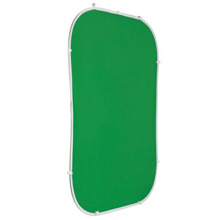 Photoflex 5x7' FlexDrop Background, Chroma Key Green