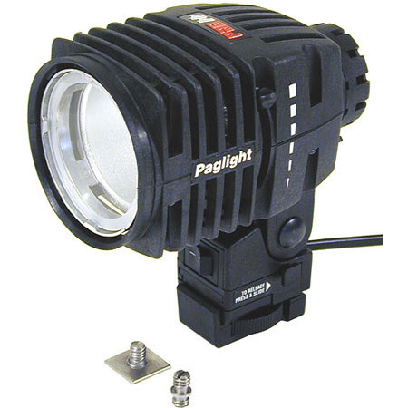 Pag Paglight PP90 Camera Lighting System with PowerMax / Varilux Dimming & Voltage Regulated Lamp Holder for use with Ni-Cd and Ni-MH PAGlok batteries
