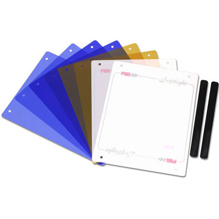 Pag Softlight Diffuser and Filter Set for light, light M & C6 Video Lights