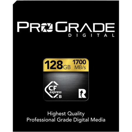 ProGrade Digital Gold Series 128GB CFexpress Type-B 2.0 Memory
