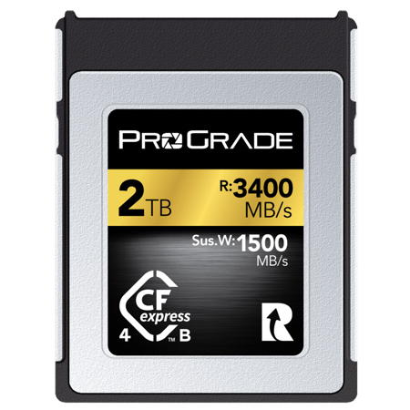 Prograde Digital CFexpress Type-B USB 4.0 Card Reader, w/Gold 2TB