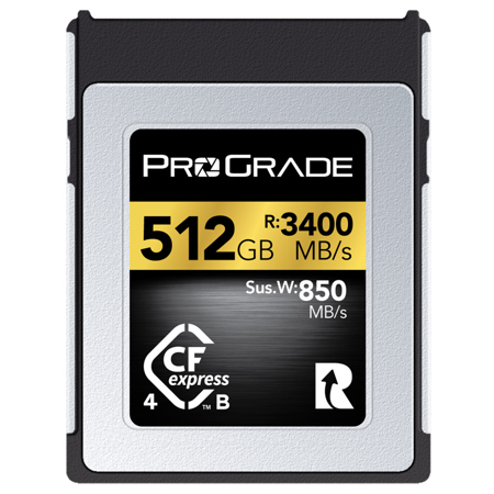 Prograde Digital Dual-Slot Card Reader w/512GB CFexpress Type-B
