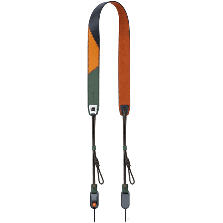 PGYTECH Camera Shoulder Strap Air Premium Leather Style Sunset Forest Pine