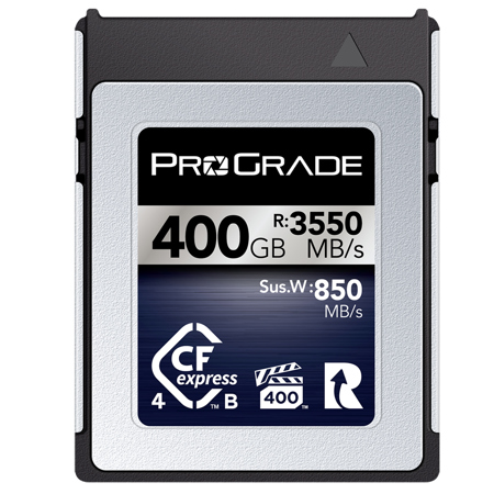 Prograde Digital Iridium Series 400GB CFexpress Type-B 4.0 Memory Card