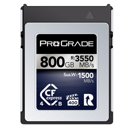 Prograde Digital Iridium Series 800GB CFexpress Type-B 4.0 Memory Card