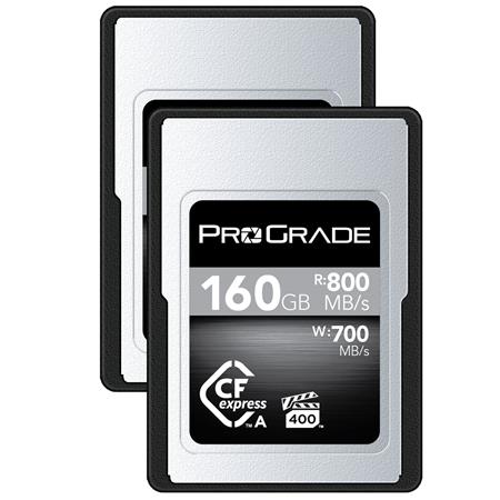 Prograde Digital Cobalt Series 160GB CFexpress Type-A 2.0 Memory Card,  2-Pack