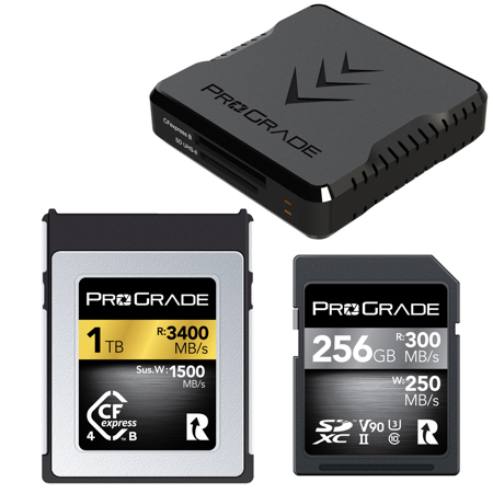 素敵な Prograde Digital Type CFexpress w/1TB Reader Card Dual-Slot その他