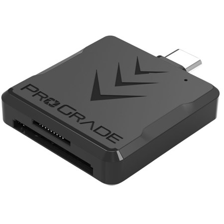 Prograde Digital PGM0.5 SDXC/microSDXC UHS-II Dual-Slot USB-C Mobile Card Reader