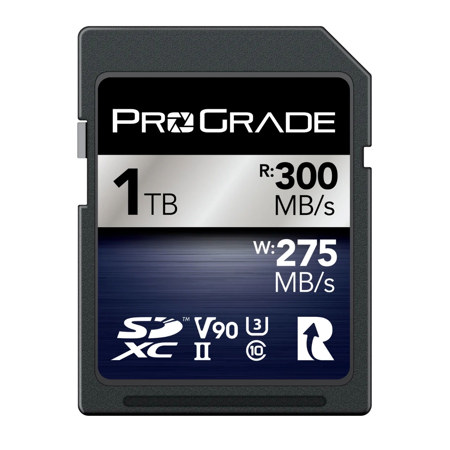 ProGrade Digital Iridium UHS-II V90 SDXC Memory Card 1TB Single