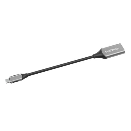 Prograde Digital USB Type-C Male to 8K HDMI 2.1 Female Adapter, Black/Gray