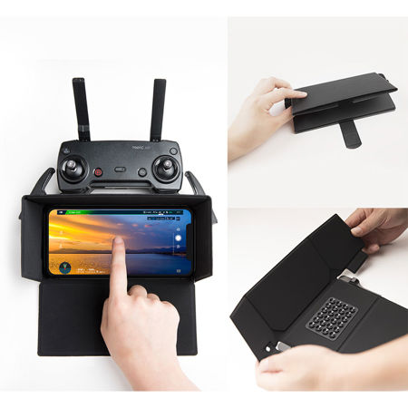 PGYTECH L111 Monitor Hood For Phone, Black
