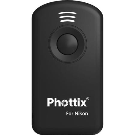 Phottix PH10004 Infrared Remote Control for Nikon, Black