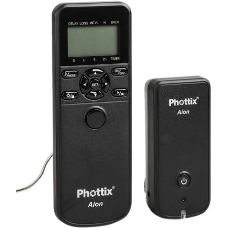Phottix Aion Wireless Timer & Shutter Release for Canon, Nikon and Sony Cameras