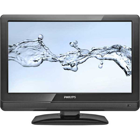Philips 3000 Series 19" Class Digital LCD HDTV, Black