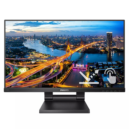 Philips 242B1TC 23.8" 16:9 Full HD Touchscreen IPS WLED LCD Monitor, Black