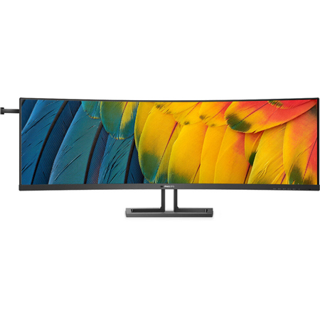 Philips 6000 Series 44.5" 32:9 SuperWide DQHD Curved VA LCD HDR Monitor w/Webcam