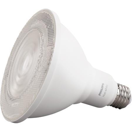 Philips Hue White Single PAR38 LED 100W Smart Wireless Flood Outdoor Light Bulb