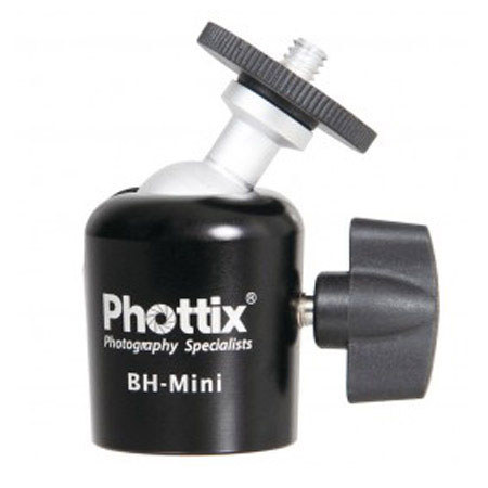 Phottix BH-Mini Ballhead, 98mm Height, 1500g Load Capacity