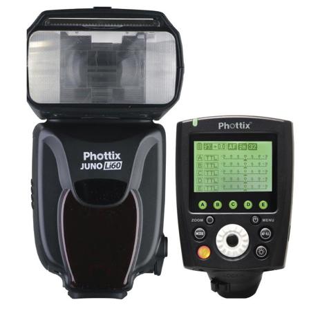 Phottix Juno Li60 Transceiver Flash with Odin II Combo for Nikon