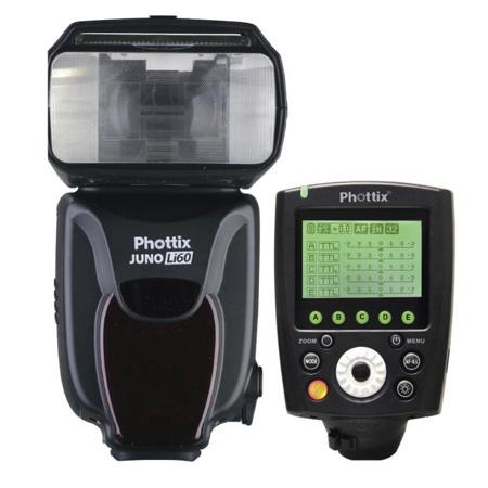 Phottix Juno Li60 Transceiver Flash with Odin II Combo for Pentax
