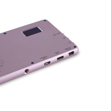 Phottix M180 Bicolor LED Panel and USB Power Bank, Rose Gold