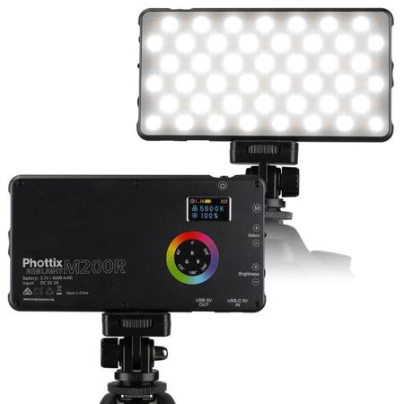 Phottix M200R LED RGB Light with Effects for Mobile Phones