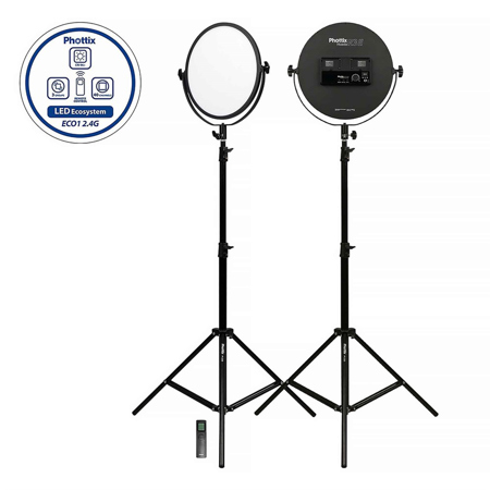 Phottix Nuada R3 II 50W LED Light Twin Kit