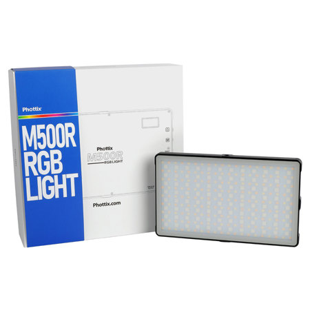 Phottix M500R RGB LED Light Panel with Built-In Battery