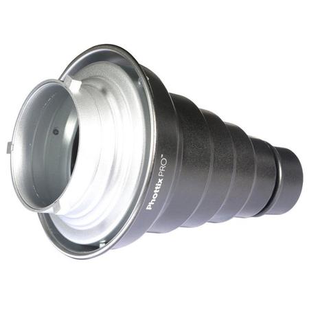 Phottix Pro Snoot and Gels Set with Bowens Mount for Studio Monolights