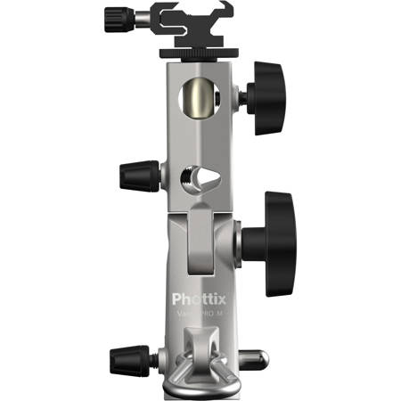 Phottix Varos Pro M Multi-Function Flash Shoe Umbrella Holder, 62 lb Capacity