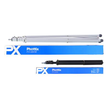 Phottix PX200 79" 3-Section Light Stand, Black