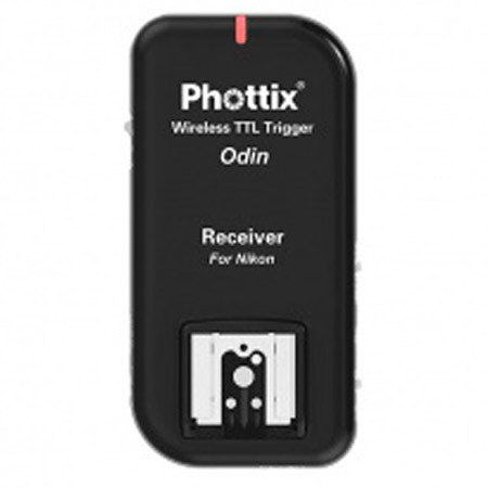 Phottix Odin TTL Flash Trigger Receiver for Nikon, 2.4 GHz Frequency