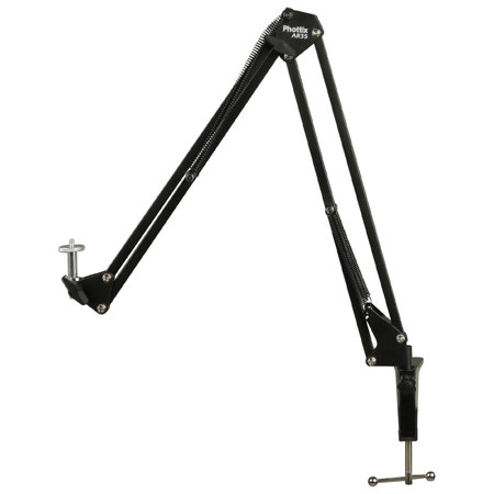 Phottix AR35 Boom Arm Stand for Microphone, LED Light and Webcam