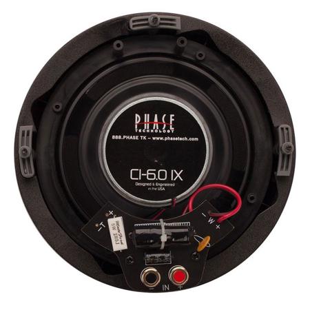 Phase Technology Ci6.0x 6.5" 2-way Ceiling Speaker With Grille, 4 Units