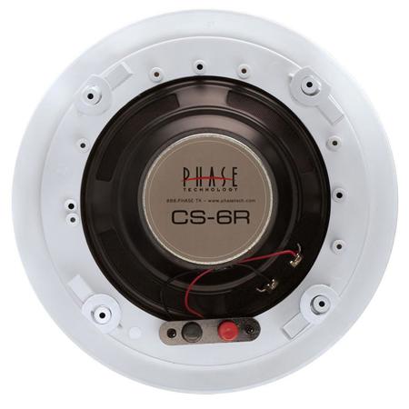 Phase Technology CS-6R 6.5" Coax In-Ceiling Speaker w/ Micro-Flange Grille